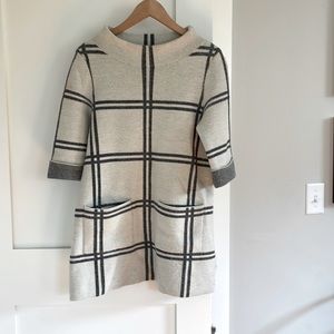 Anthropologie sweater dress with pockets